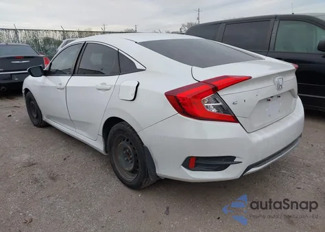 2020 Honda Civic Lx из США, поврежденный, VIN 2HGFC2F68LH507562